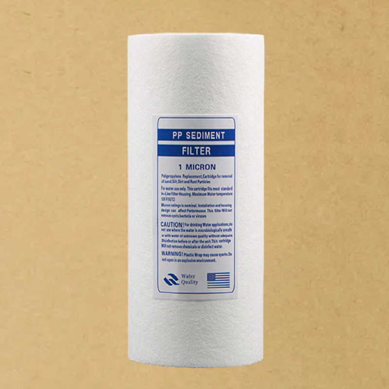 เครื่องทําความสะอาดน้ํา Polypropylene Melt Blown PP Filter Cartridge