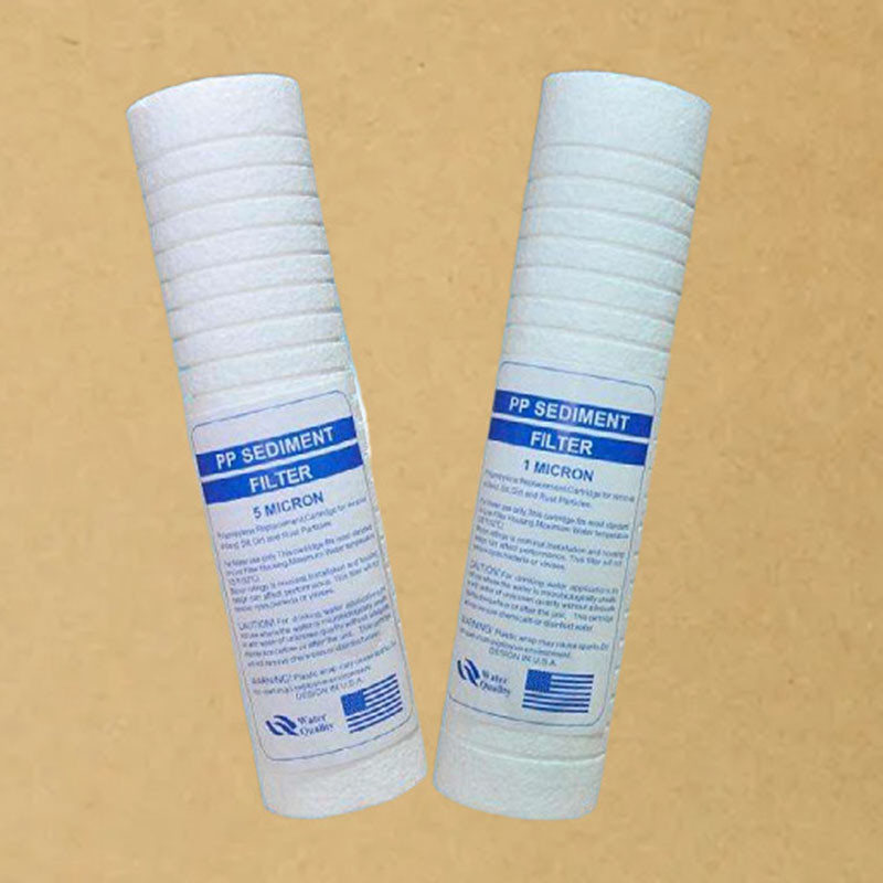 เครื่องทําความสะอาดน้ํา Polypropylene Melt Blown PP Filter Cartridge