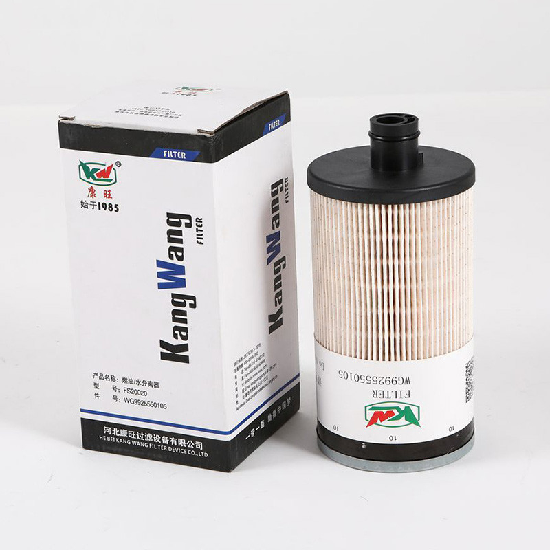 WG9925550105 Hebei Origin Truck Fuel Filter สําหรับการกรองที่มีประสิทธิภาพบนรถบรรทุก