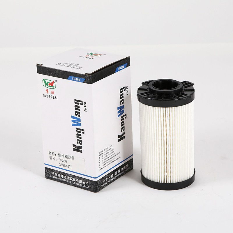 FF266 3698447 เครื่องทําความสะอาดเชื้อเพลิงสําหรับรถบรรทุกดีเซล สําหรับเครื่องจักรก่อสร้างหนักที่มีเครื่องยนต์ประสิทธิภาพสูง