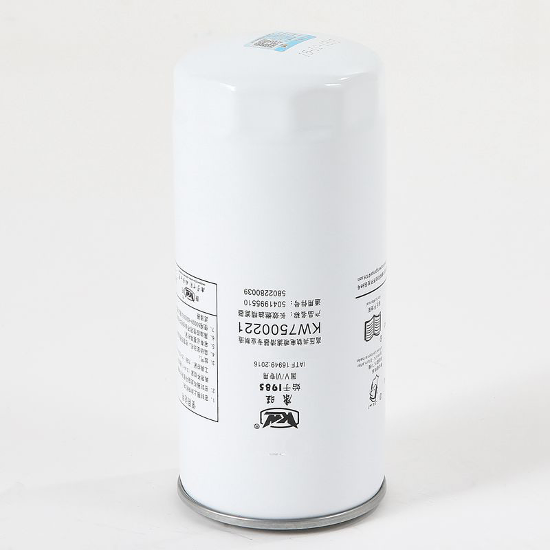 KW7500221 กระบอกกรองน้ํามันครึ่งรถบรรทุกมาตรฐานที่มีฟังก์ชันน้ํามันเพื่อประสิทธิภาพ