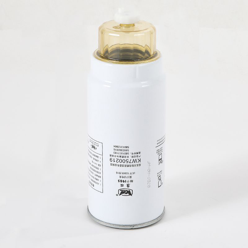 KW7500219 เครื่องกรองน้ํามันรถบรรทุก 1 ปี ด้วยการบํารุงรักษาที่ต่ําและการกรองที่มีประสิทธิภาพ