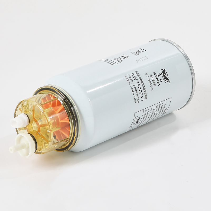 KW7500211 เครื่องกรองเชื้อเพลิงรถบรรทุกโลหะที่มีอัตราการไหลสูง